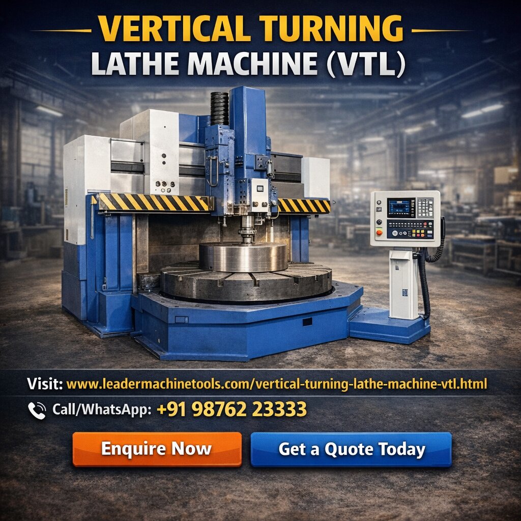 Vertical Turning Lathe Machine (VTL) Manufacturers in India