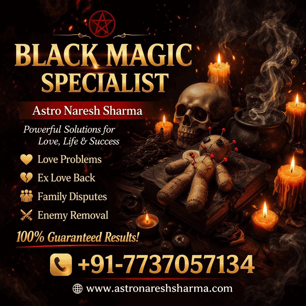 Black Magic Specialist in India | Astro Naresh Sharma